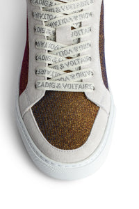 Sneakers montantes à logo " ZV" 1747 High Flash - Gold