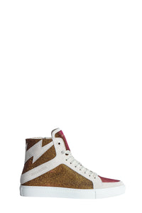 Sneakers montantes à logo " ZV" 1747 High Flash - Gold