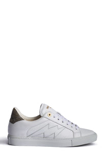 ZHORS LINE WHITE ZV1747 SMOOTH CALFSKIN + BACK