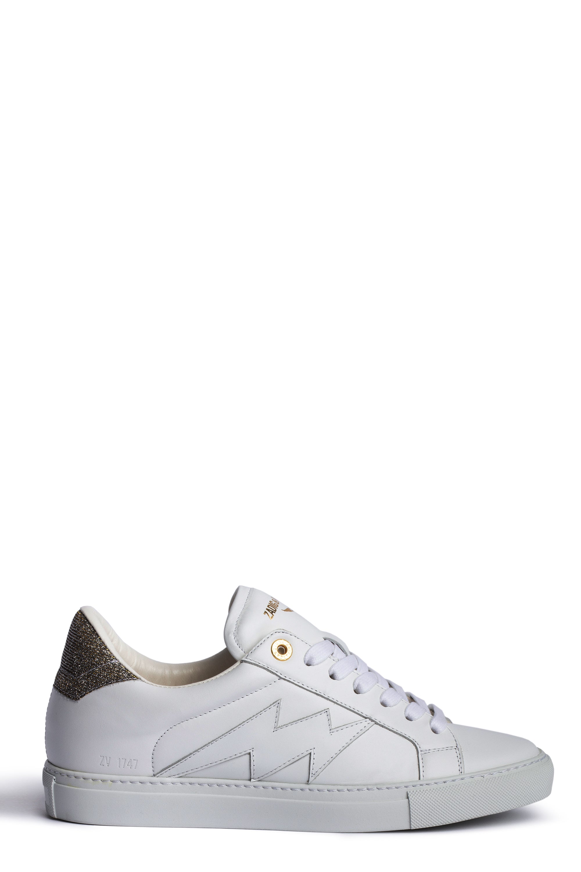 ZHORS LINE WHITE ZV1747 SMOOTH CALFSKIN + BACK
