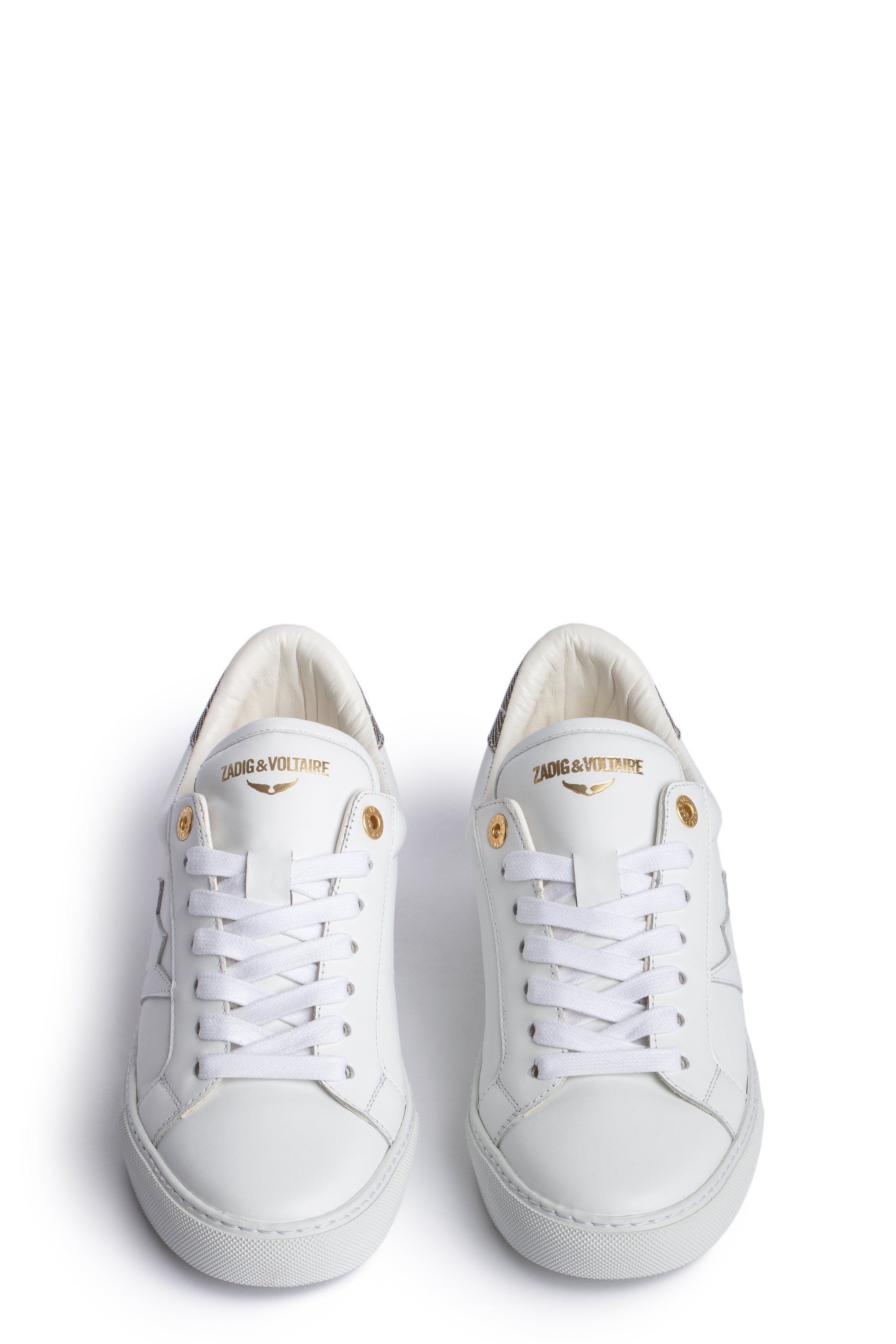 ZHORS LINE WHITE ZV1747 SMOOTH CALFSKIN + BACK