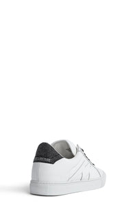 ZV1747" smooth leather trainers - White