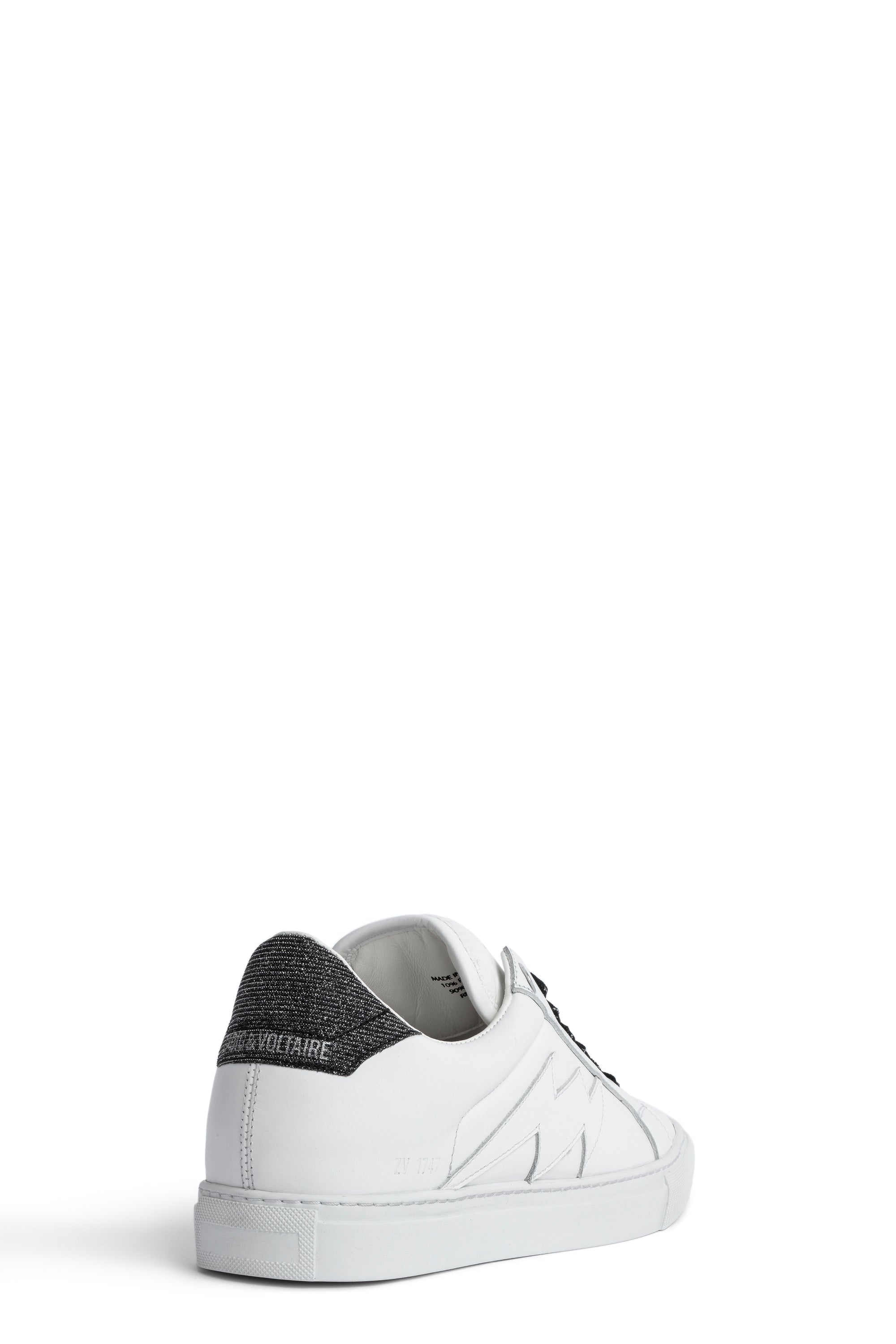ZV1747" smooth leather trainers - White