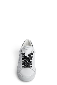 ZV1747" smooth leather trainers - White