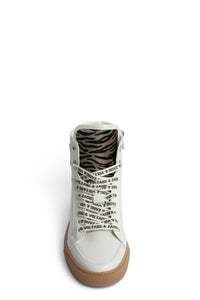 ZHORS WHITE LINE ZV1747 HIGH FLASH ZEBRA PRINT