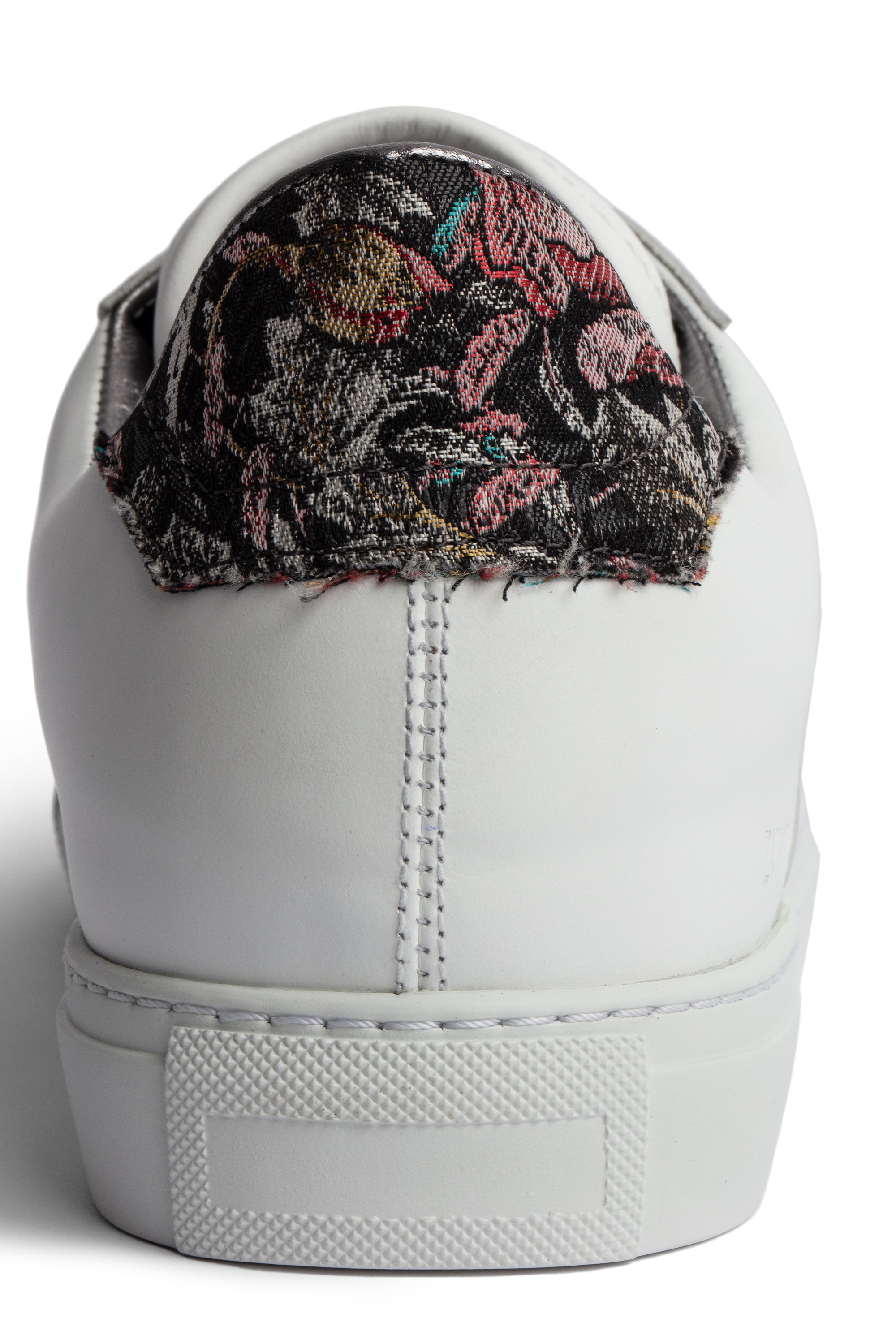 Sneakers basses en cuir à logo " ZV" 1747 La Flash - Blanc