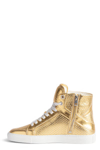 Sneakers montantes à logo " ZV" 1747 High Flash en cuir - Gold