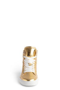 Sneakers montantes à logo " ZV" 1747 High Flash en cuir - Gold