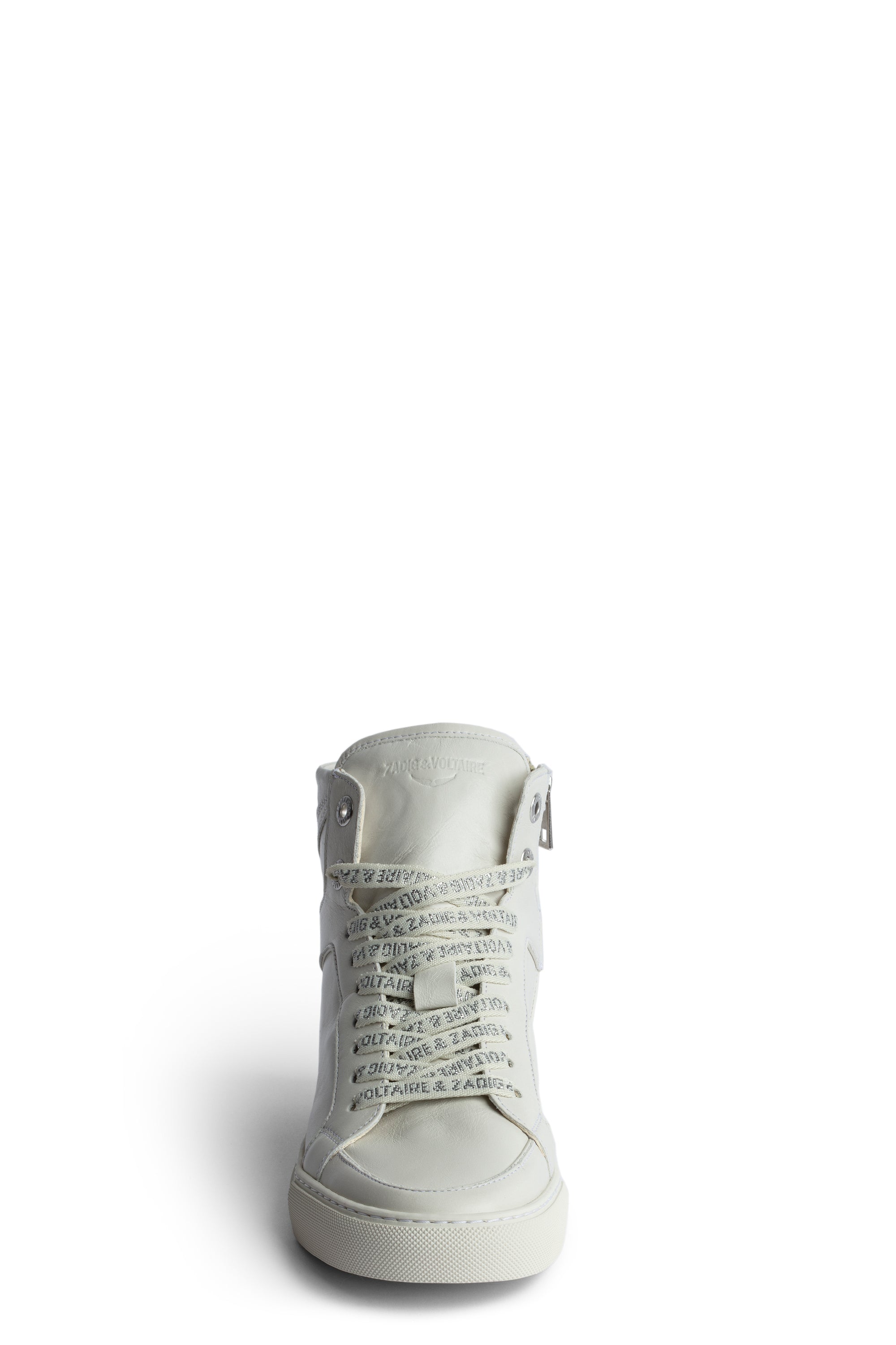 ZV" 1747 High Flash logo high-top sneakers in leather - Flash
