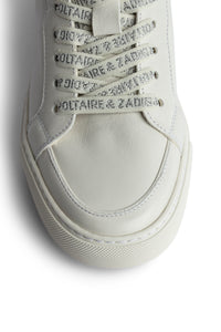 ZV" 1747 High Flash logo high-top sneakers in leather - Flash