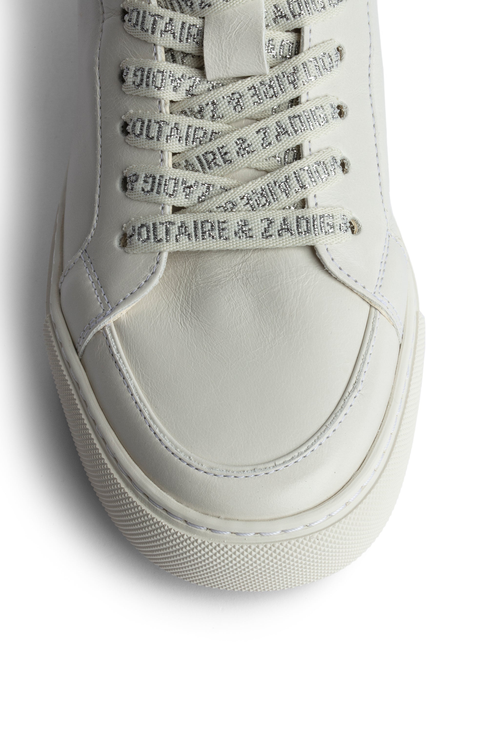 ZV" 1747 High Flash logo high-top sneakers in leather - Flash