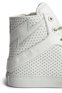 Sneakers montantes à logo " ZV" 1747 High Flash en cuir - Blanc