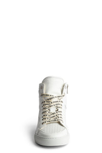 Sneakers montantes à logo " ZV" 1747 High Flash en cuir - Blanc