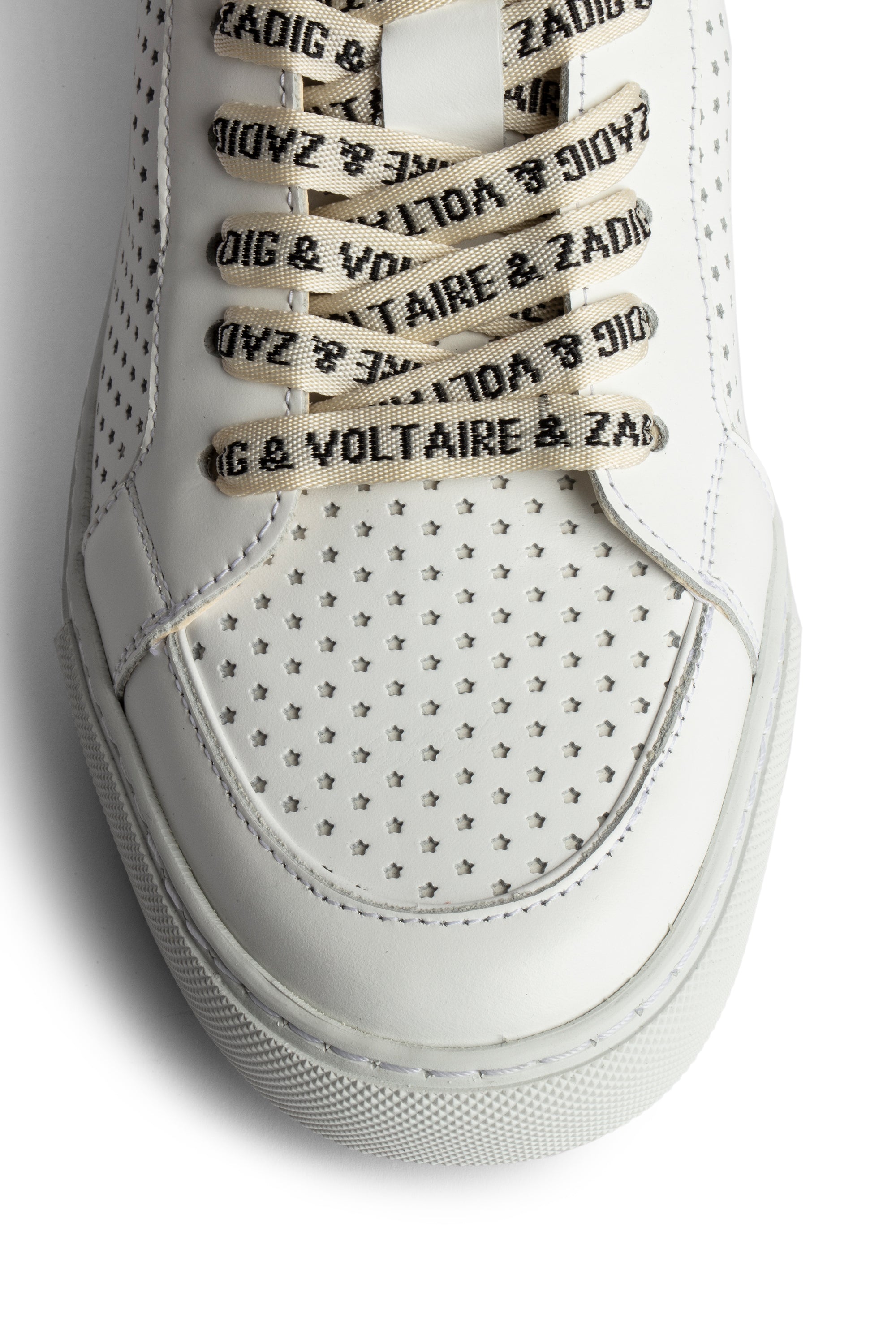 Sneakers montantes à logo " ZV" 1747 High Flash en cuir - Blanc