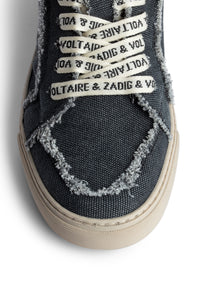ZHORS LIGNE NOIR HIGH FLASH CANVAS