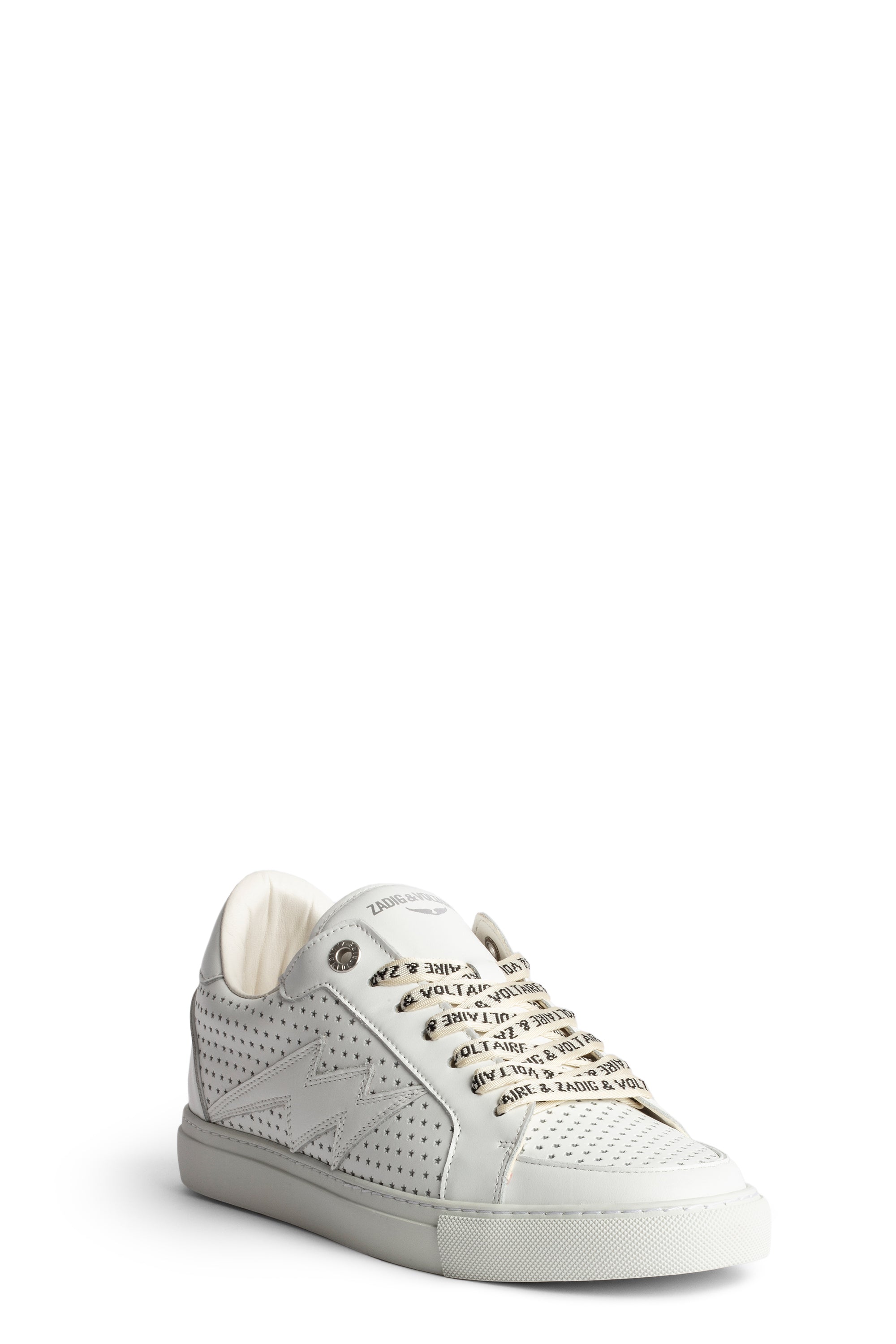 Sneakers basses à logo " ZV" 1747 La Flash en cuir - Blanc