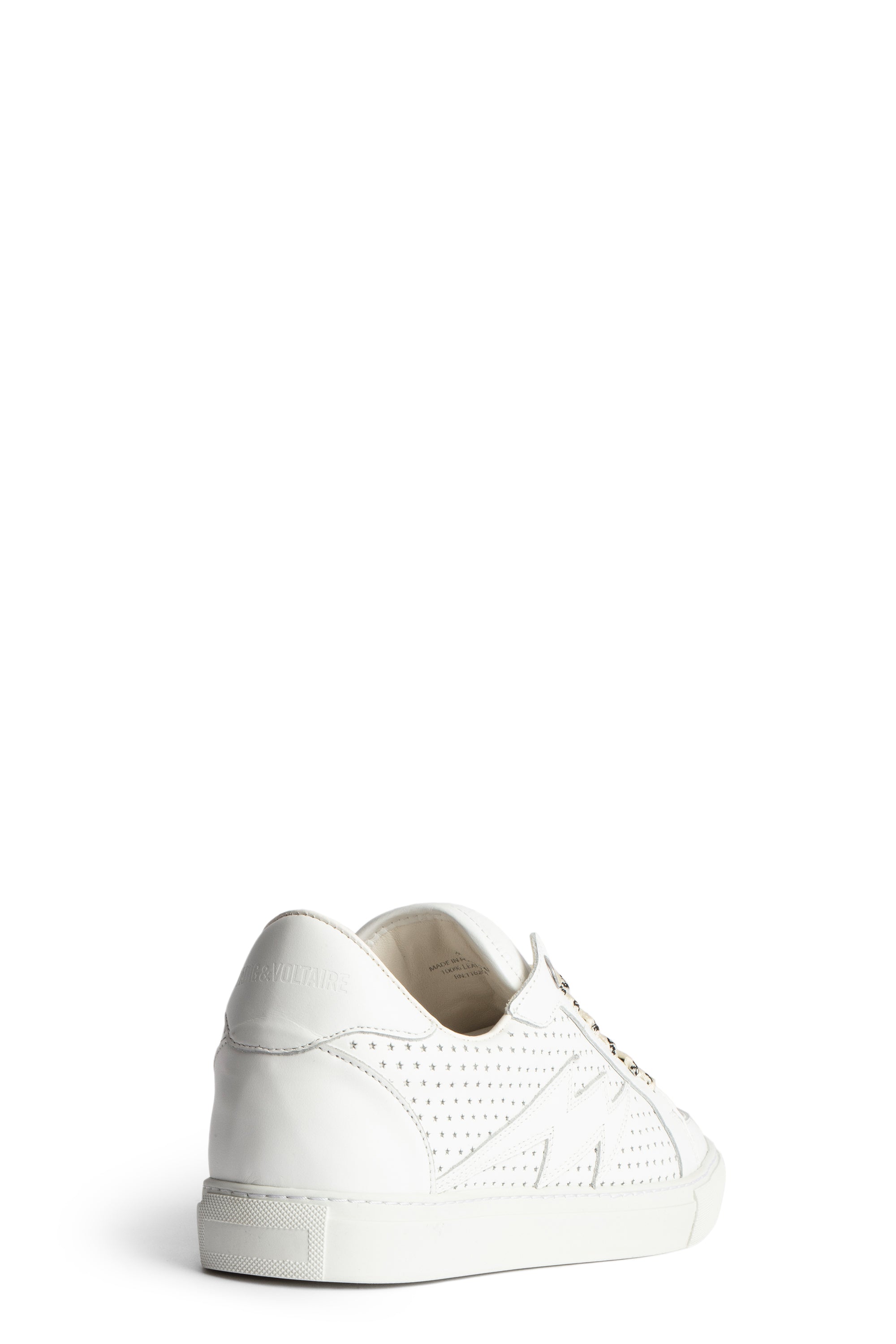 Sneakers basses à logo " ZV" 1747 La Flash en cuir - Blanc