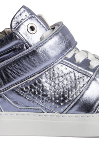 ZV" 1747 Mid Flash logo sneakers in leather - Spirit