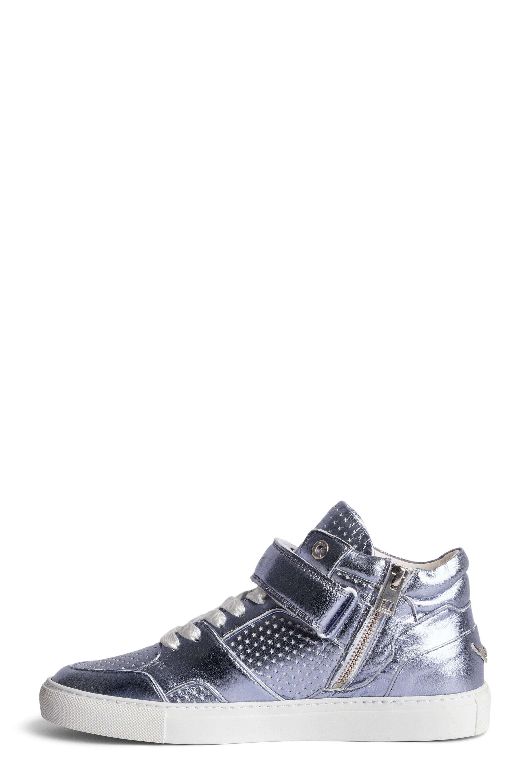 ZV" 1747 Mid Flash logo sneakers in leather - Spirit