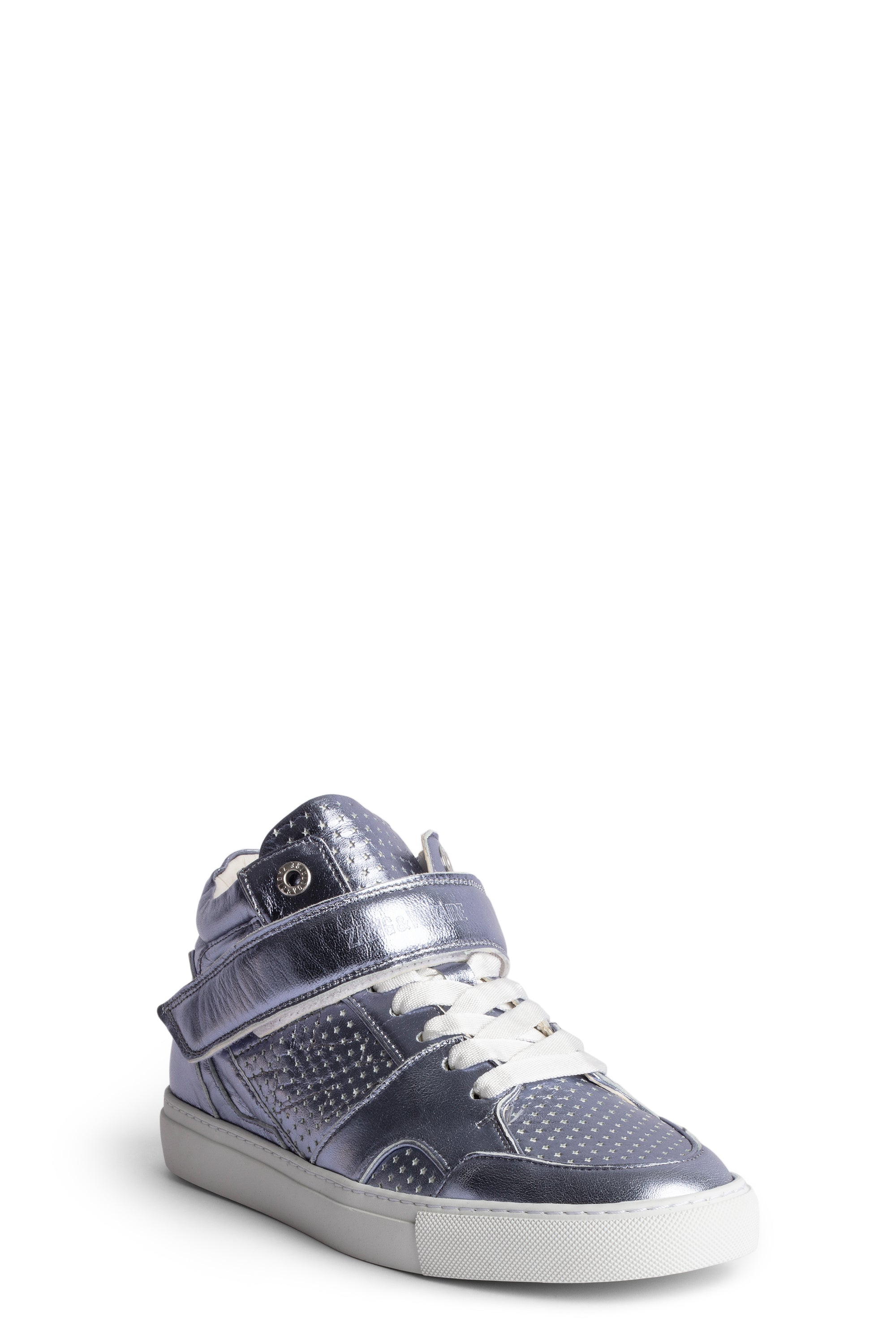 ZV" 1747 Mid Flash logo sneakers in leather - Spirit