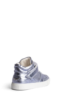 ZV" 1747 Mid Flash logo sneakers in leather - Spirit