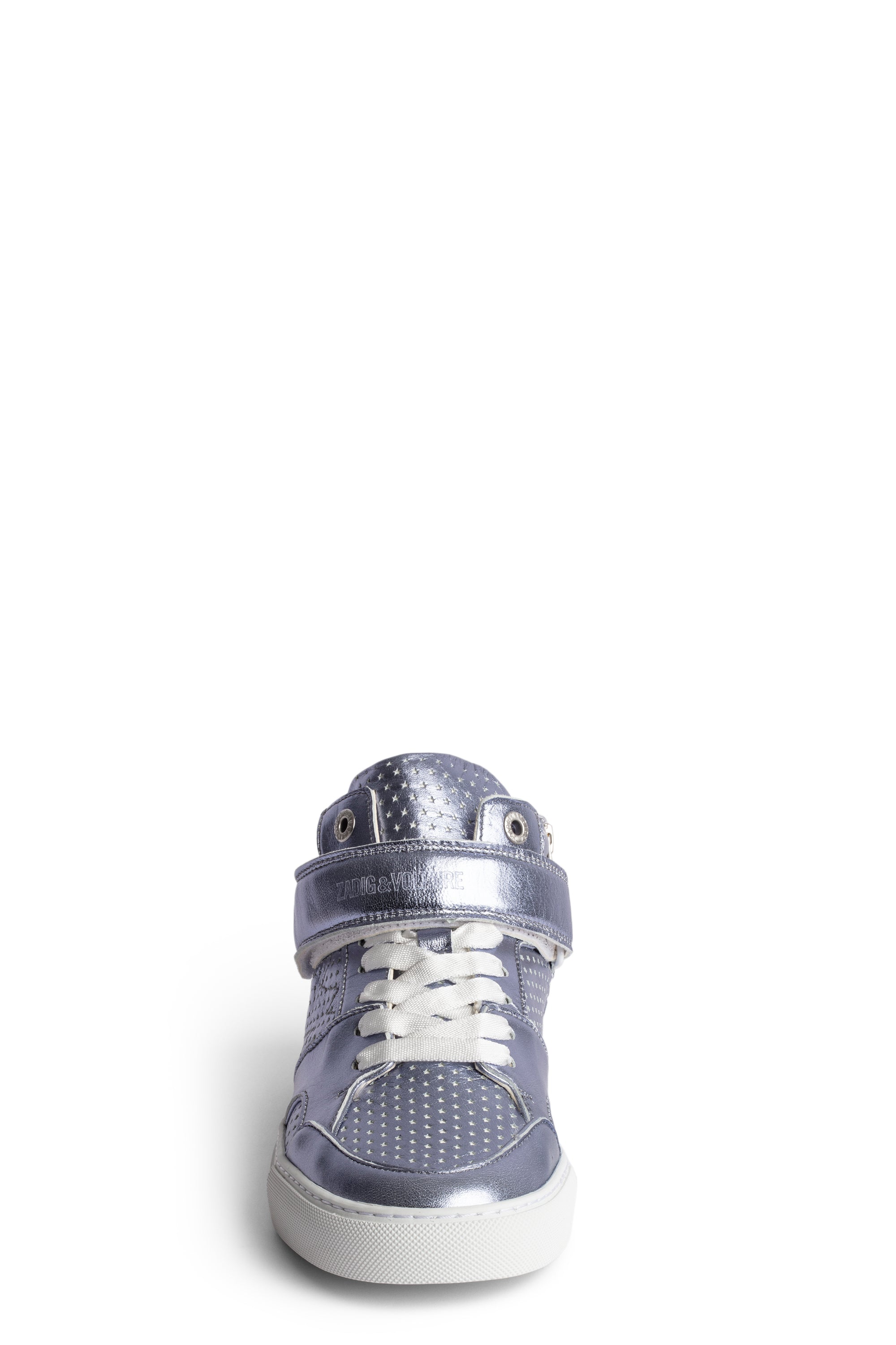 ZV" 1747 Mid Flash logo sneakers in leather - Spirit