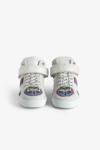 Sneakers à logo " ZV" 1747 Mid Flash en cuir - Blanc