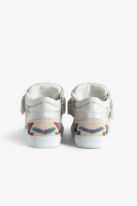 Sneakers à logo " ZV" 1747 Mid Flash en cuir - Blanc