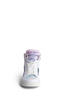 Sneakers High Flash Palm Tree - Blanc