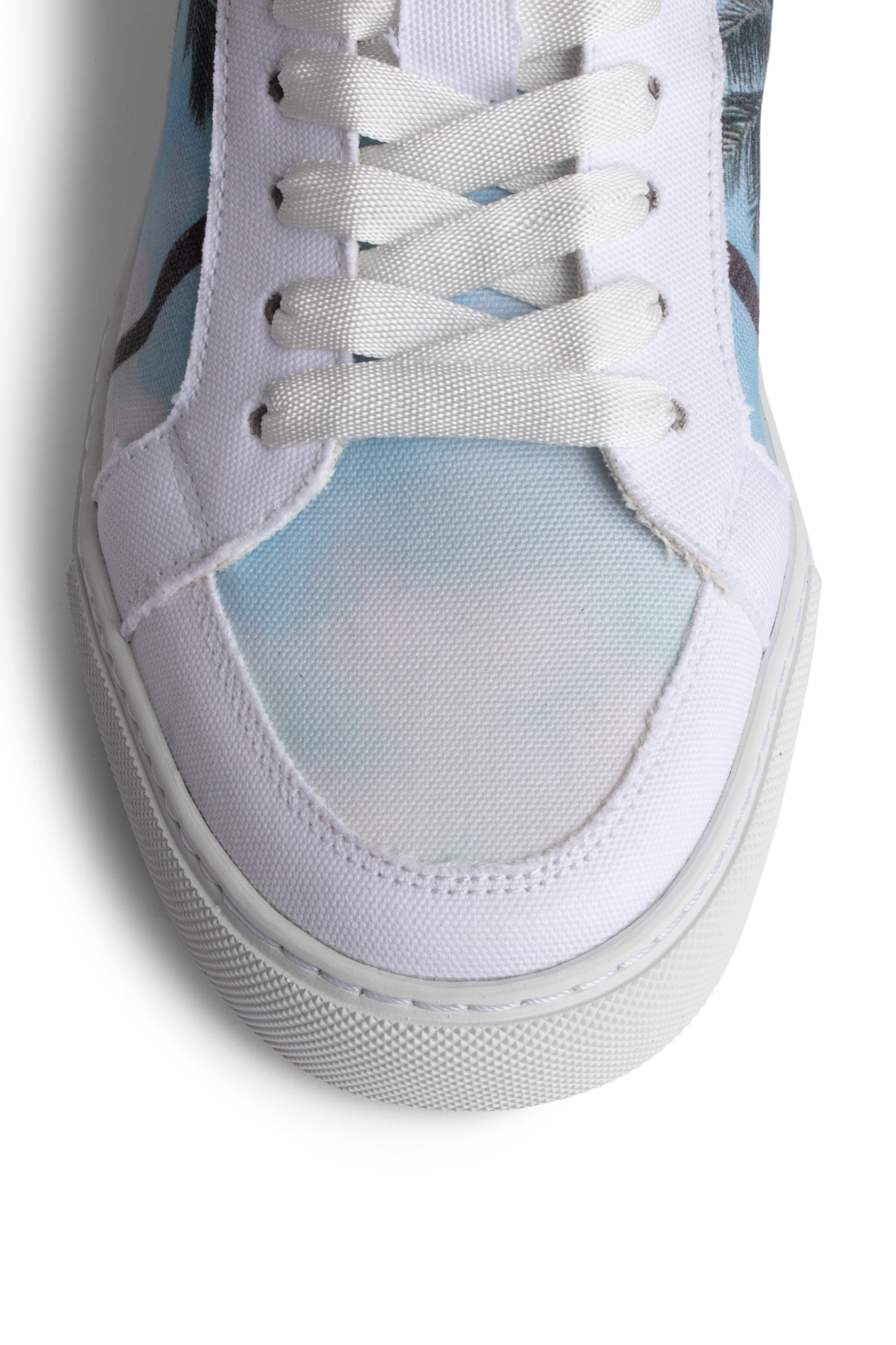 Sneakers High Flash Palm Tree - Blanc