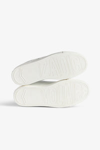 ZV" 174 platform sneakers in leather - White