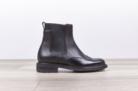 38qty NEW / Bottines SYDNEY BALI/PURECALF COMMANDO - Noir