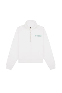 Sweatshirt à zip - White