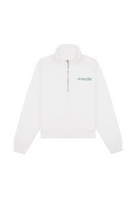 Sweatshirt à zip - White