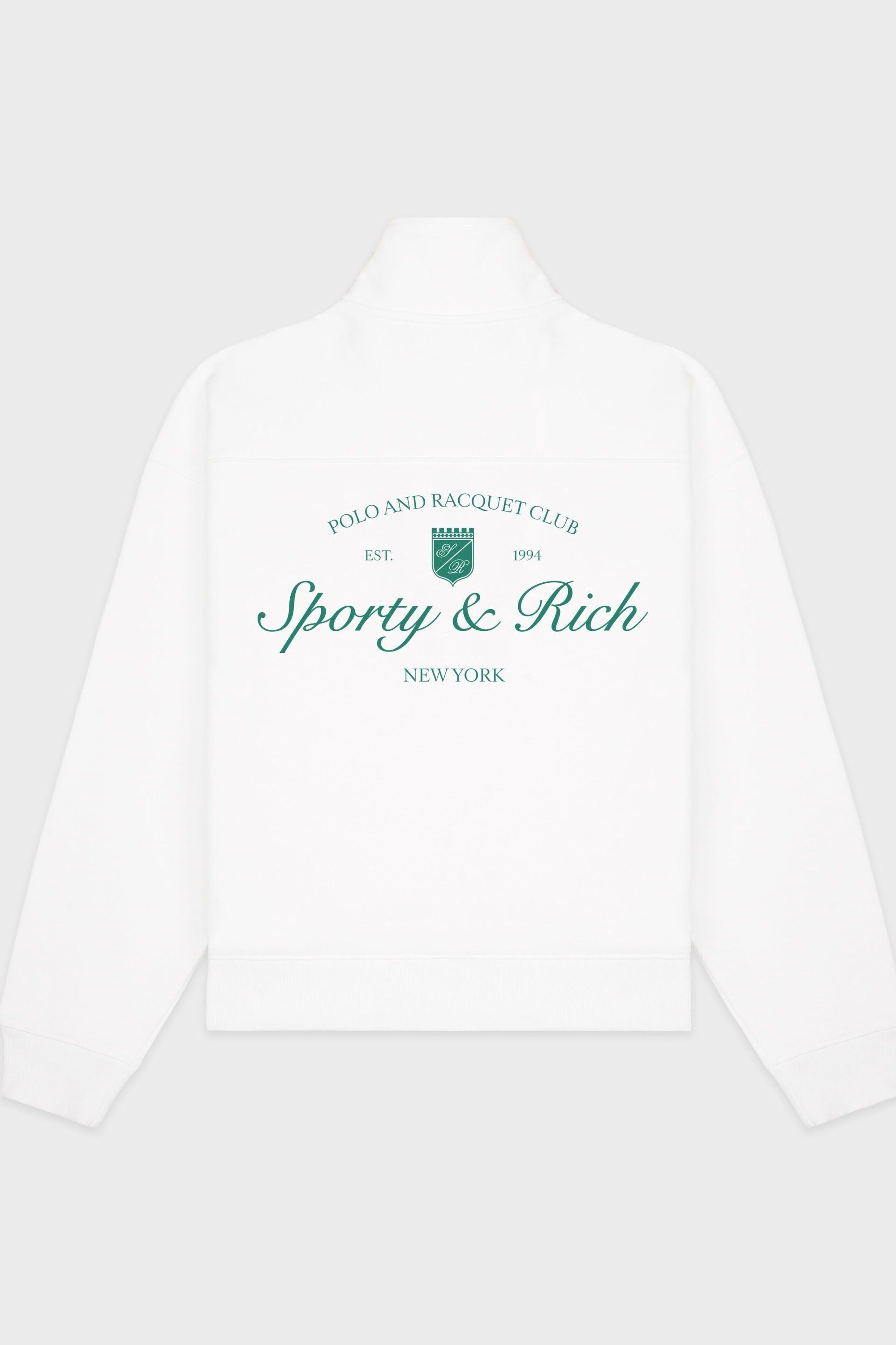 Sweatshirt à zip - White