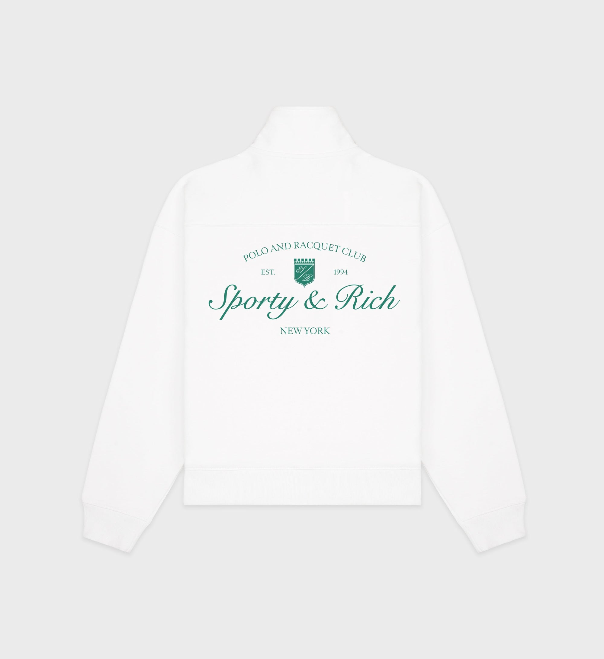 Sweatshirt à zip - White