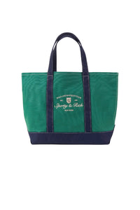 Syracuse tote bag in fabric - Dark Navy & Alpine