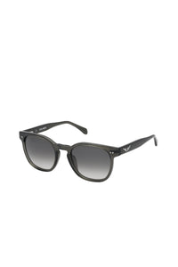 Lunettes de soleil pantos SZV323 - Shiny Transparent Dark Grey