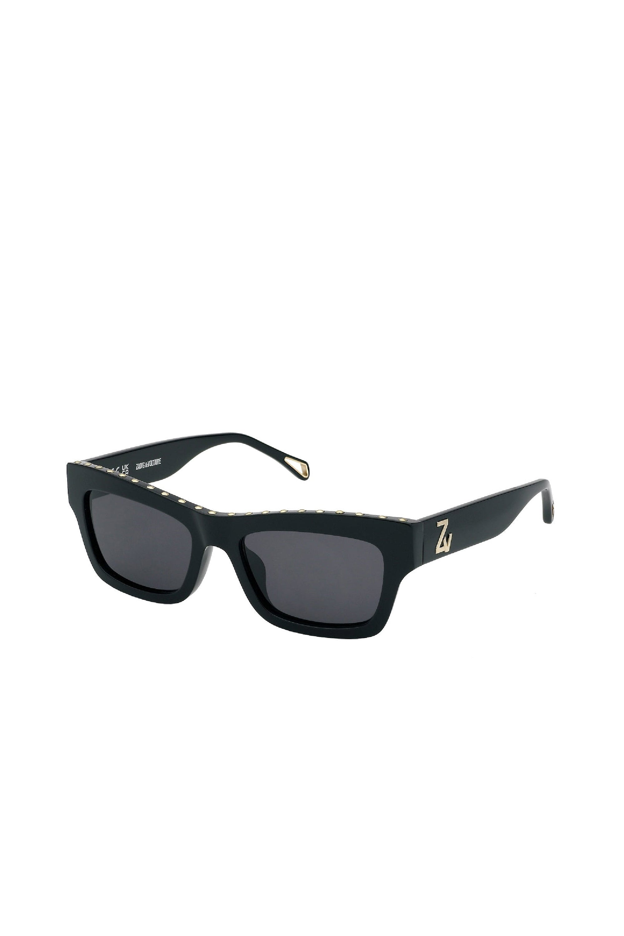 Lunettes de soleil papillon SZV366S - Shiny Black