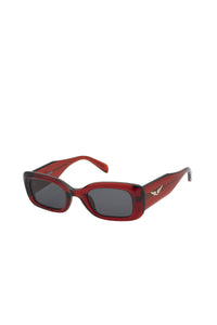 Lunettes de soleil navigateur SZV372 - Matt Transparent Red