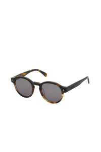 Lunettes de soleil pantos SZV402 - Streaked Dark Havana