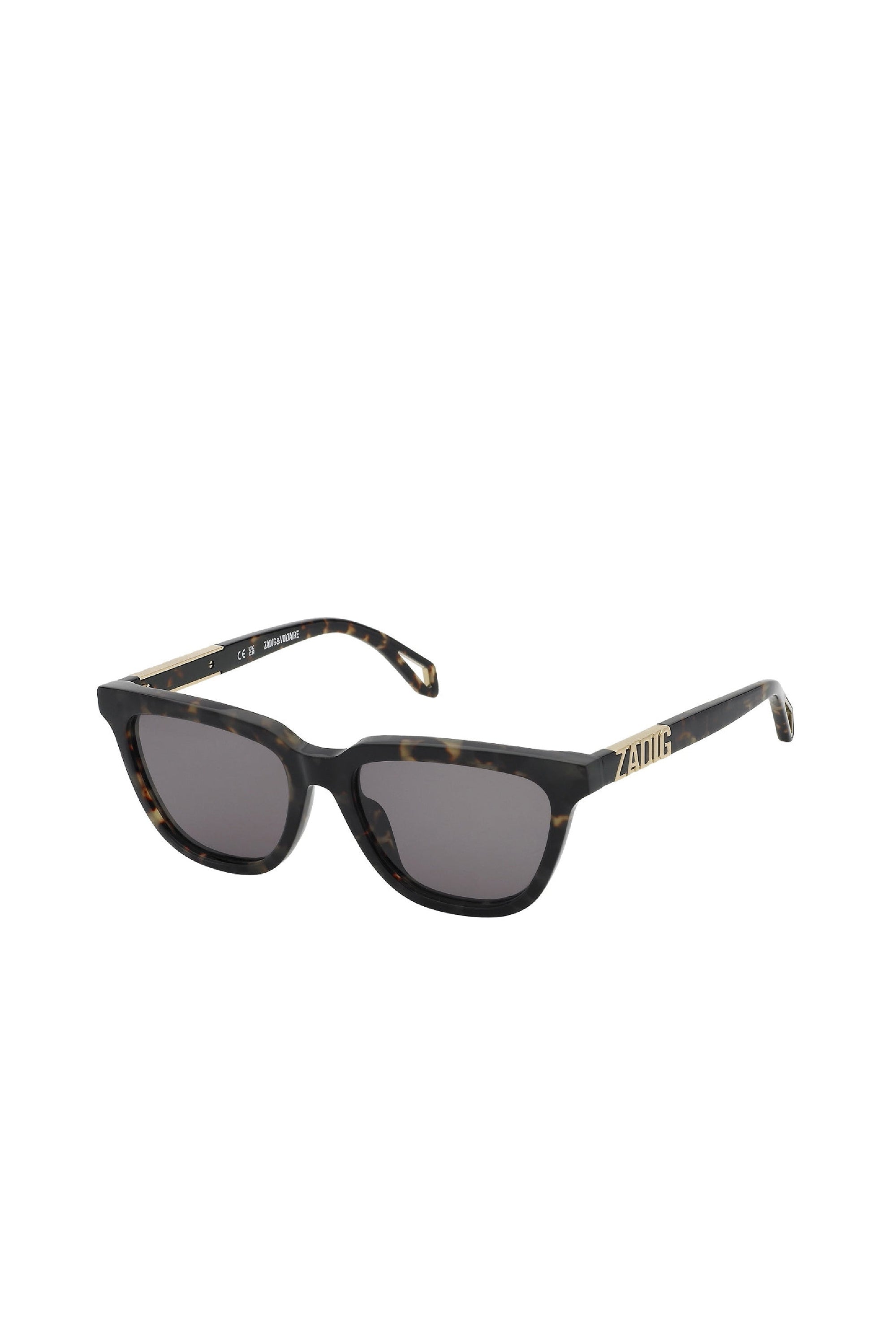 Lunettes de soleil carrées SZV403 - Dark Havana