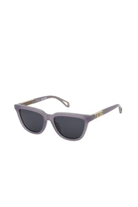 Lunettes de soleil carrées SZV403 - Shiny Opaline Lilac