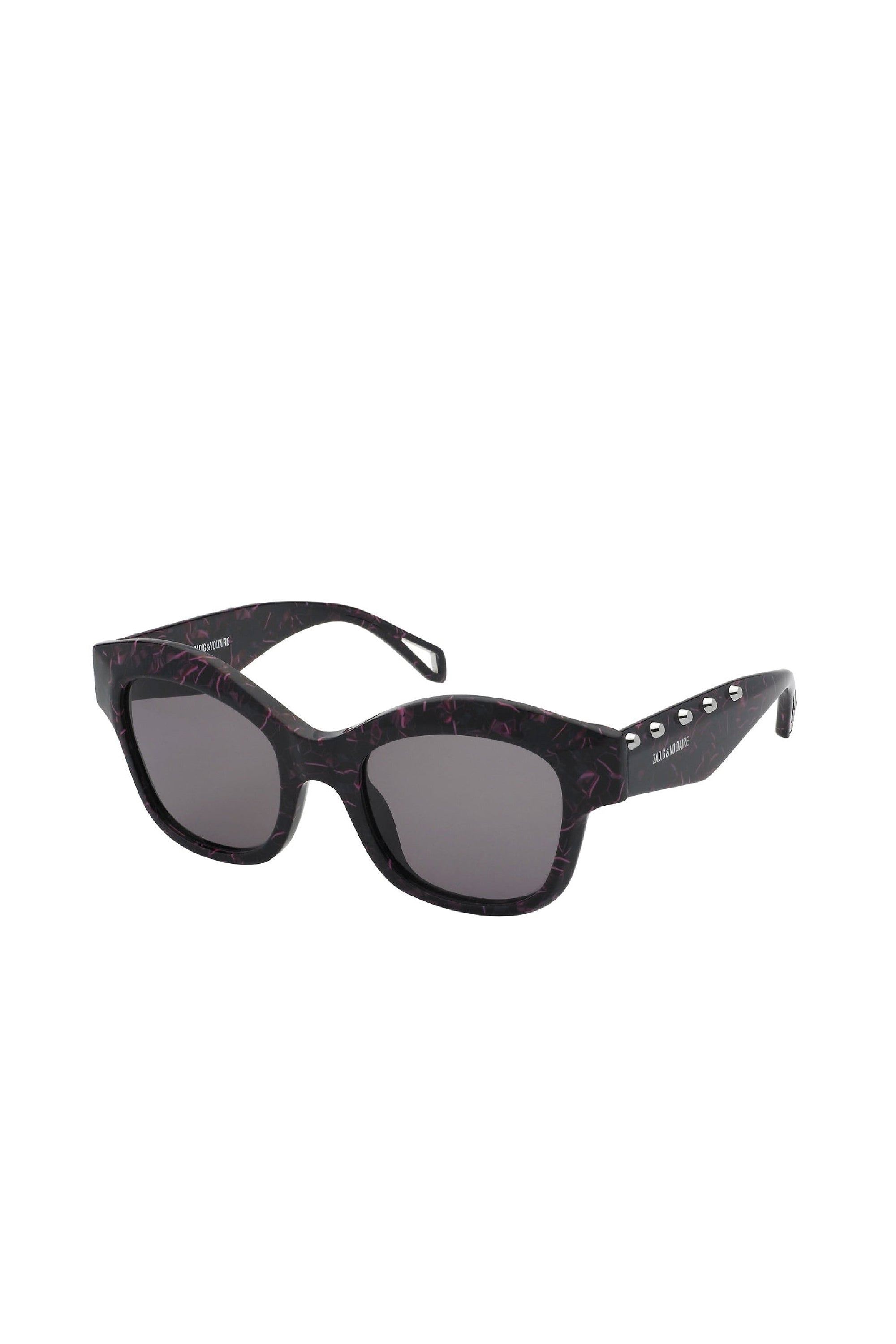 Lunettes de soleil papillon SZV410 - Shiny Plum Purple