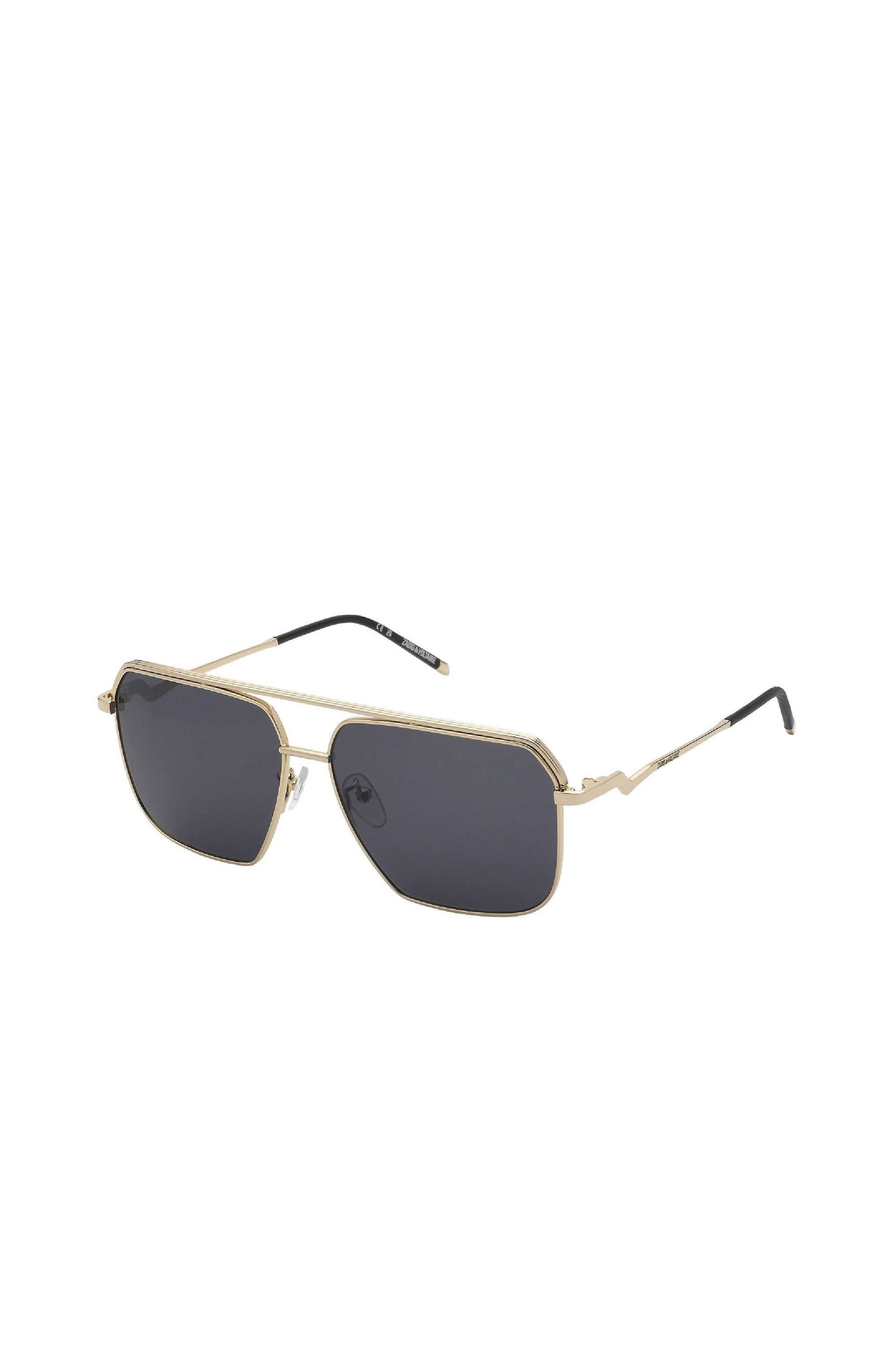 Lunettes de soleil navigateur SZV413 - Shiny Rose Gold