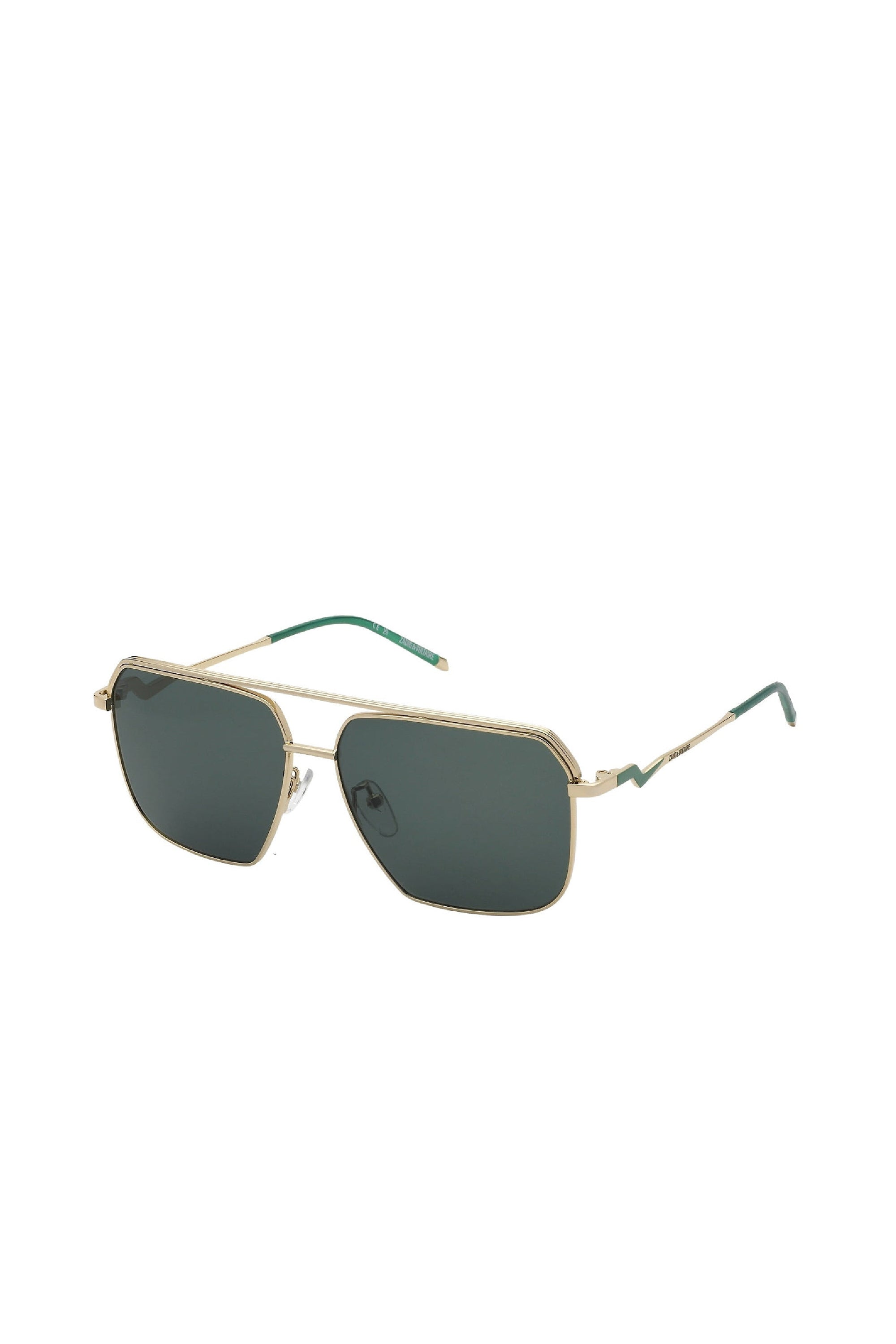 Lunettes de soleil navigateur SZV413 - Shiny Rose Gold