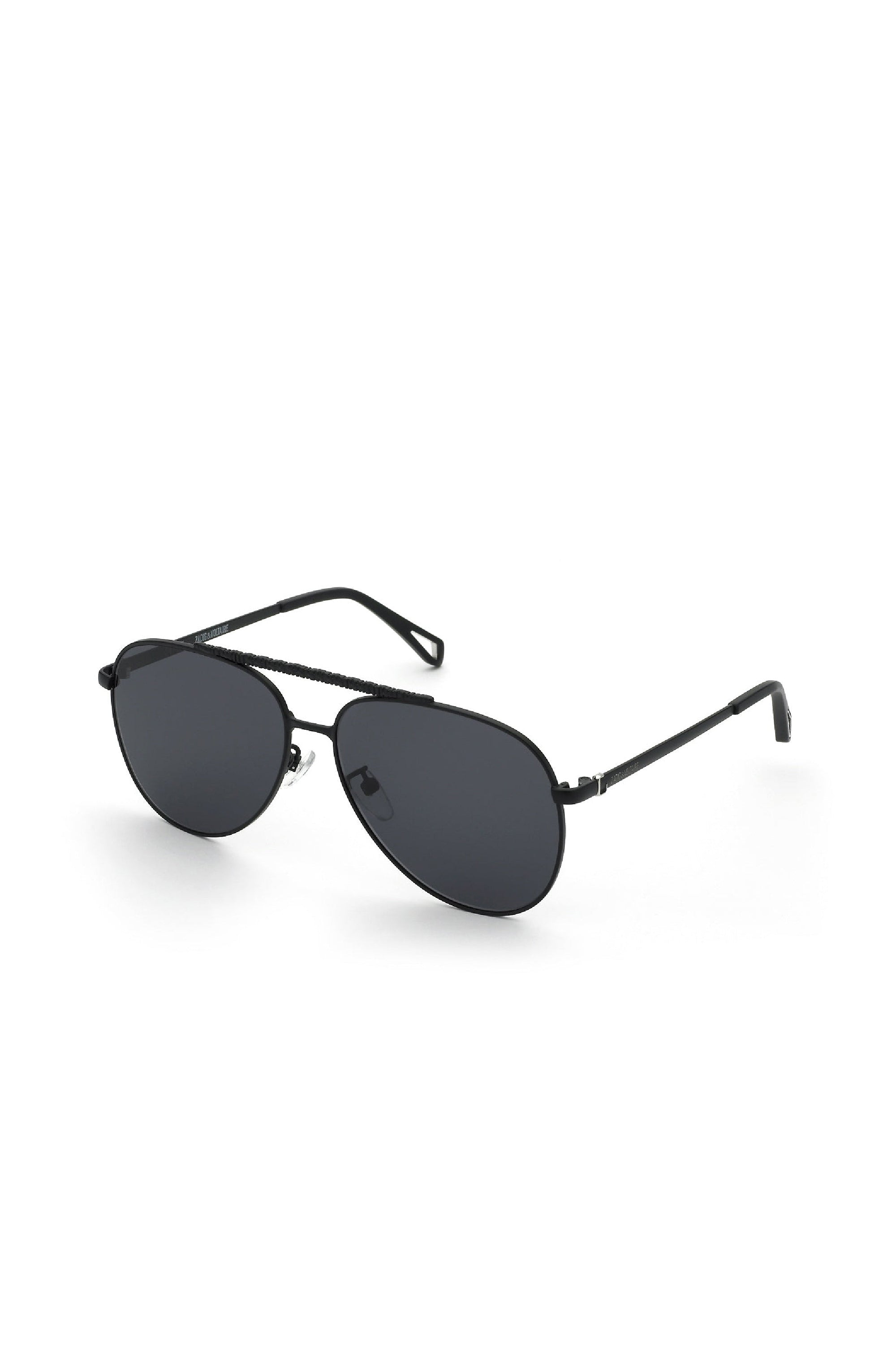 Lunettes de soleil aviateur SZV415 - Semi-Matt Black