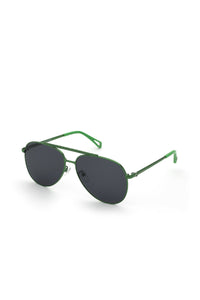 Lunettes de soleil aviateur SZV415 - Shiny Green