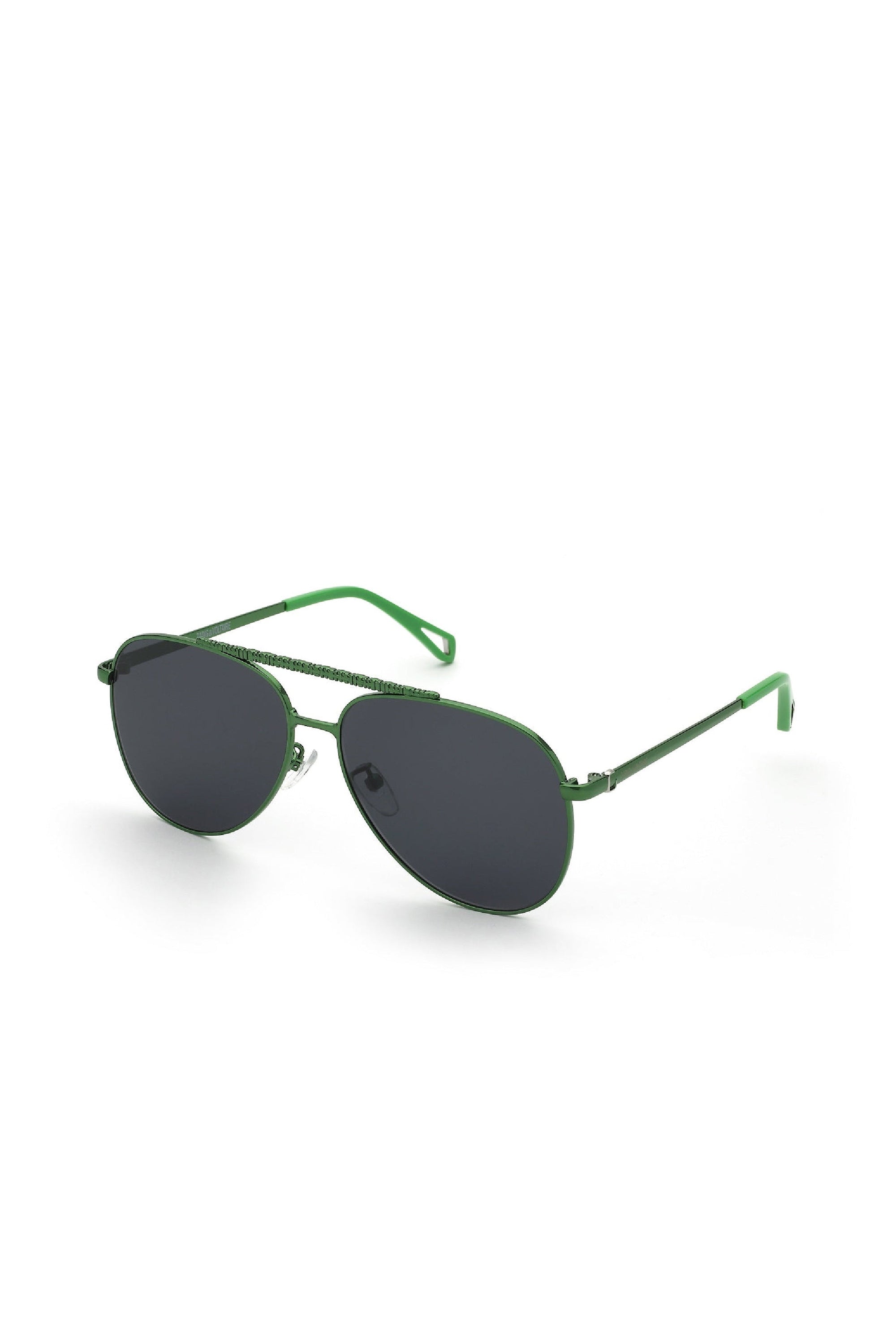 Lunettes de soleil aviateur SZV415 - Shiny Green