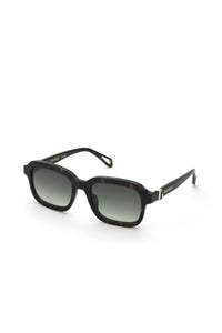 Lunettes de soleil carrées SZV416 - Shiny Havana